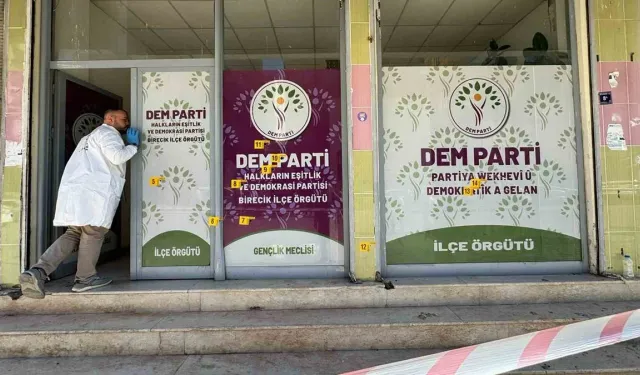 Şanlıurfa'da DEM Parti binasına kez ikinci saldırı düzenlendi