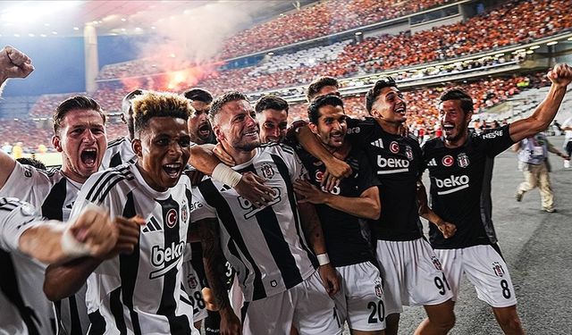 Beşiktaş, Galatasaray'ı 5-0 mağlup etti: Süper Kupa Beşiktaş'ın!