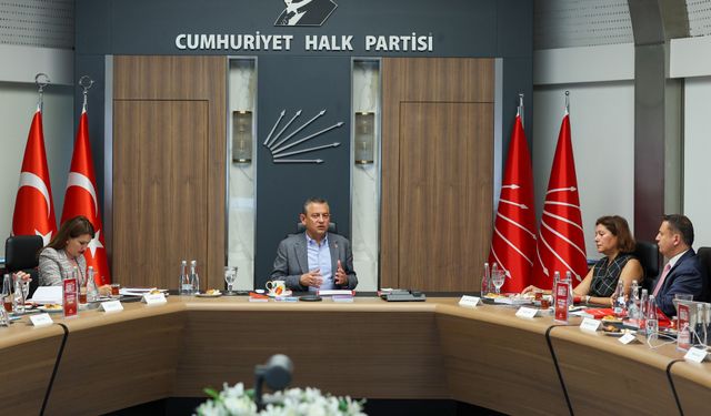 CHP Adalet Politikaları Danışma Kurulu, Özel başkanlığında toplandı