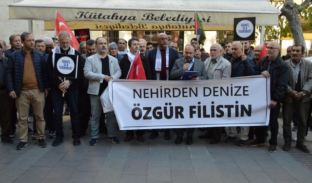 Kütahya’da Yahya Sinvar için gıyabi cenaze namazı kılındı