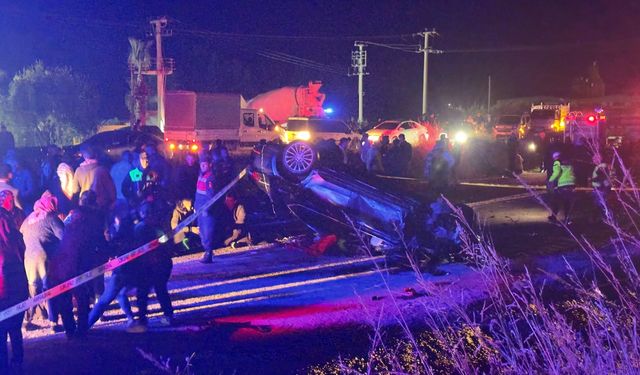 GÜNCELLEME Osmaniye'de üç aracın karıştığı trafik kazasında 4 kişi öldü