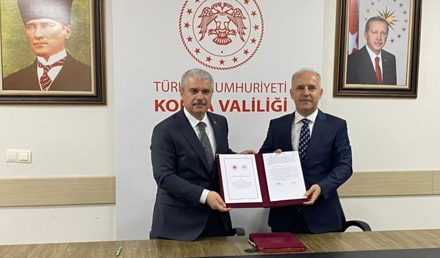 Konya'da Valilik ve Cumhuriyet Başsavcılığı arasında işbirliği protokolü imzalandı