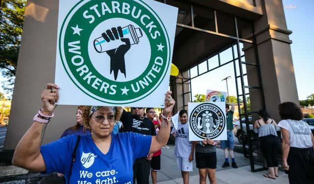 Starbucks çalışanları ABD'de grevi genişletiyor