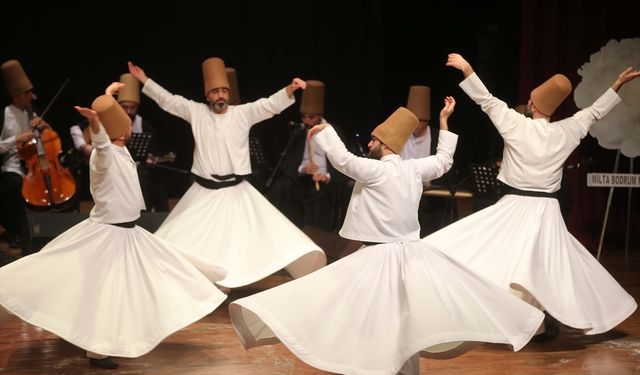 Muğla'da Mevlana Celaleddin-i Rumi'nin vefatının 751'inci yılında Şebiarus töreni yapıldı