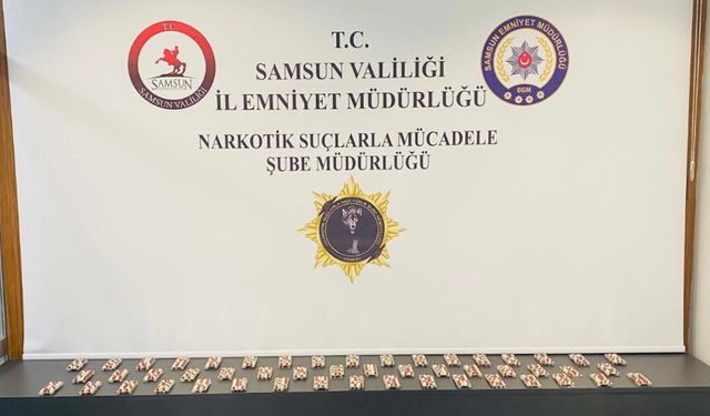 Samsun'da uyuşturucu operasyonunda 5 zanlı yakalandı