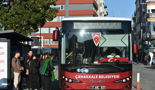 Çanakkale'de kadınlara özel 'Sınırsız Durak' uygulamasını başlıyor