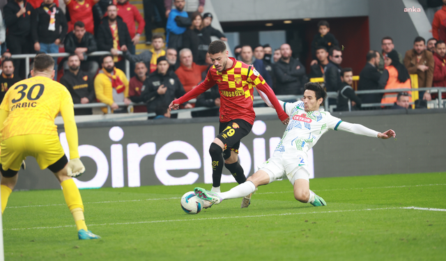 Göztepe, Çaykur Rizespor'u 3-0 mağlup etti