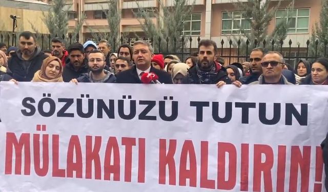 Mülakat mağduru öğretmenler bugün bakanlık önünde bir araya gelecek