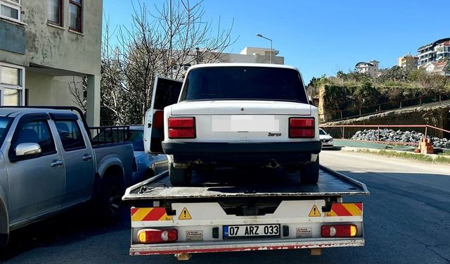 Alanya'da drift atan ehliyetsiz sürücüye toplam 67 bin 236 lira ceza kesildi