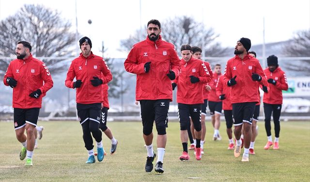 Sivasspor'da Kayserispor maçının hazırlıkları tamamlandı