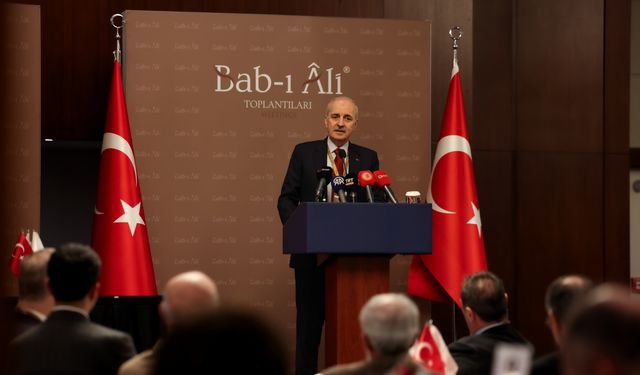 TBMM Başkanı Kurtulmuş "Bab-ı Ali Toplantıları"nda konuştu: