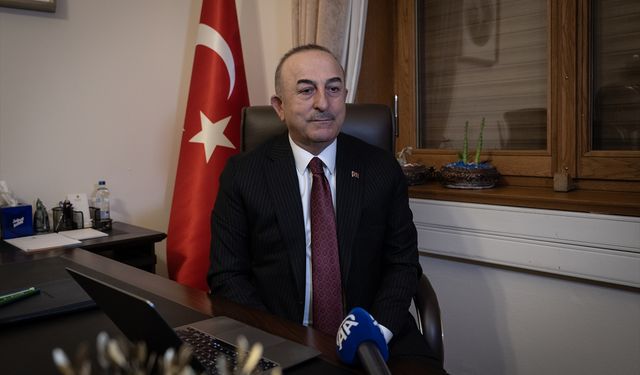 TBMM NATO PA Başkanı Çavuşoğlu, AA'nın "Yılın Kareleri" oylamasına katıldı