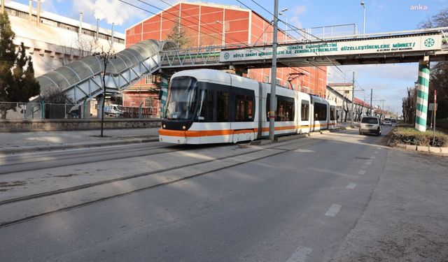 Eskişehir'de yeni bir tramvay hattı hizmete başlayacak