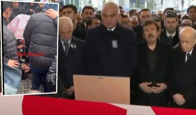 Ferdi Tayfur'un oğlu cenazede fenalaştı