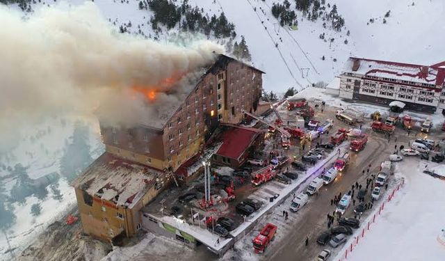 Bakan Yerlikaya: Otel yangınında can kaybı 10'a yükseldi