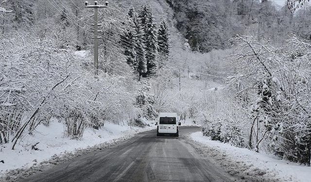 MGM'den Doğu Karadeniz için kuvvetli kar uyarısı