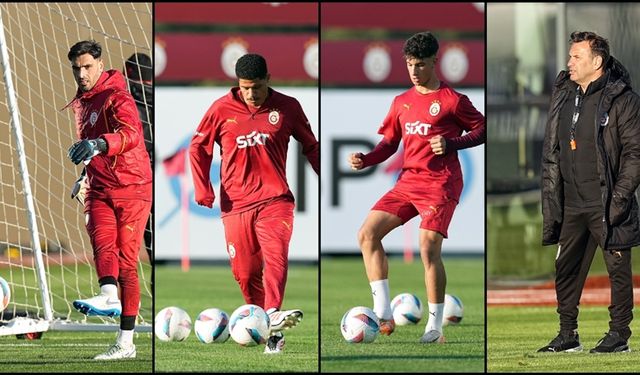 Galatasaray, Beşiktaş derbisine odaklandı!