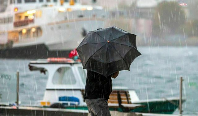Meteoroloji'den dört il için kuvvetli yağış uyarısı