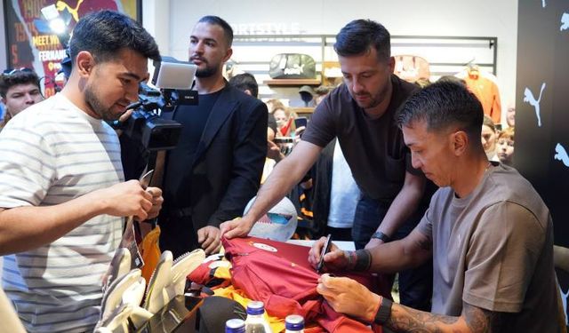 Muslera'nın imza gününde gerginlik