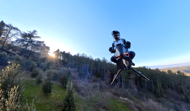 Volonaut Airbike: Star Wars’tan Gerçeğe Dönüşen Uçan Motosiklet
