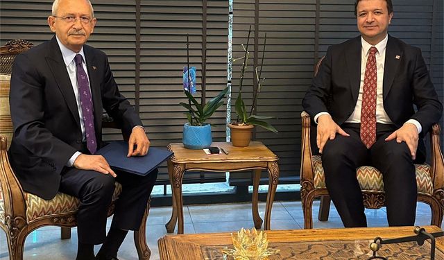 Mahmut Arıkan, Kemal Kılıçdaroğlu'nu ziyaret etti