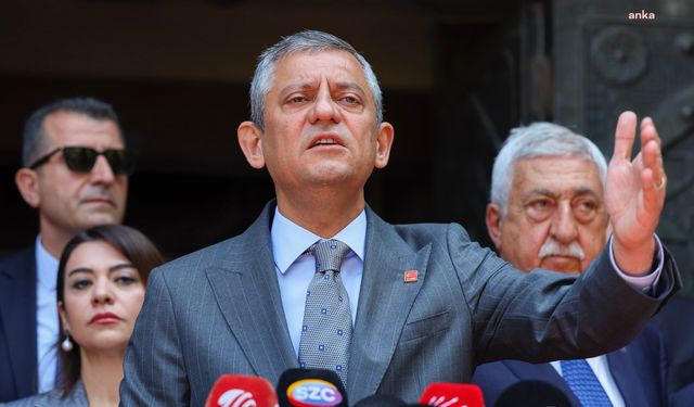 Özgür Özel'den Erdoğan'a "esnafın elini havada bırakmayalım" çağrısı