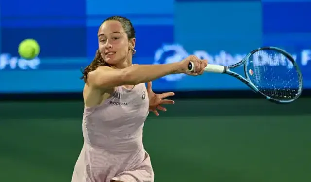 Milli tenisçi Zeynep Sönmez, Eastbourne Açık'ta çeyrek finale yükseldi