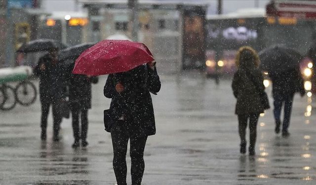 Meteoroloji'den karla karışık yağmur ve zirai don uyarısı