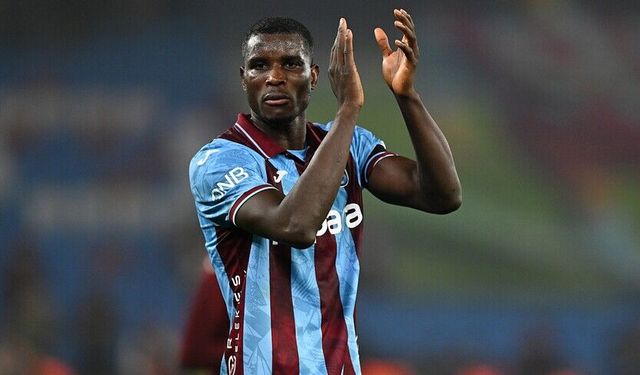 Trabzonspor'da Paul Onuachu şoku! KuPS maçında sakatlanarak oyundan çıktı