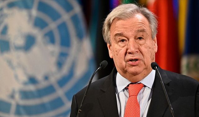 Guterres fotoğraf değil sonuç istiyor
