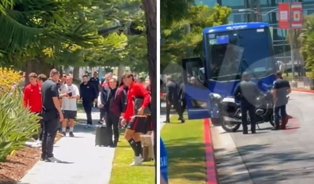 Montella’ya Los Angeles’ta protesto: A Milli Takım otel önünde tepkilerle karşılandı
