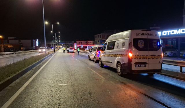 Samsun Bafra’da trafik kazası: Otomobilin çarptığı yaya ağır yaralandı
