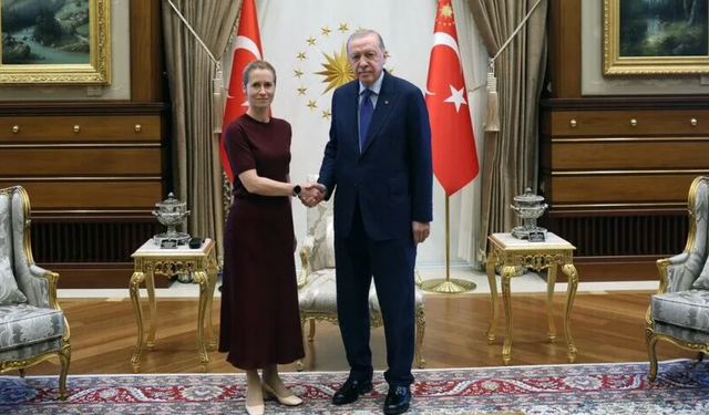 Cumhurbaşkanı Erdoğan ile AB Yüksek Temsilcisi Kaja Kallas bir araya geldi