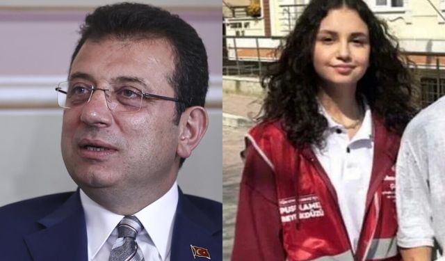İmamoğlu'ndan CHP Gençlik Kolları üyesi Balçık için taziye mesajı