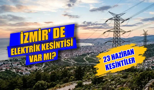 İzmir’de 23 Haziran su kesintisi hangi saatlerde var? İzmir’de hangi ilçeleri etkiliyor ve sular ne zaman gelecek?