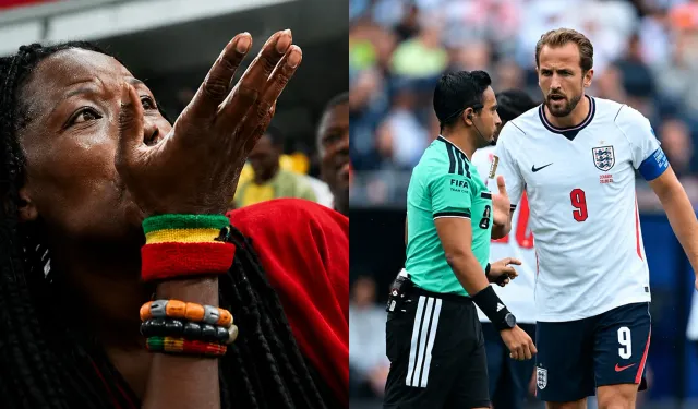 Harry Kane'e yapılan büyü iddiası gündem oldu! İngiltere-Gana maçında gol sesi çıkmadı