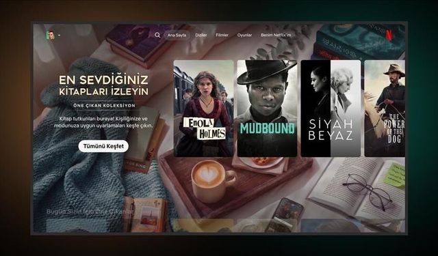 Netflix edebi eserlerden uyarlanan yapımlar için yeni koleksiyonunu erişime açtı