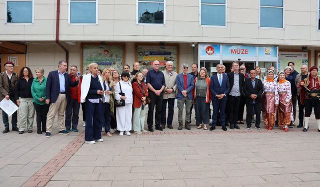 Avrupalı gazeteciler müze ziyaretlerinin ardından Ankara’dan ayrıldı
