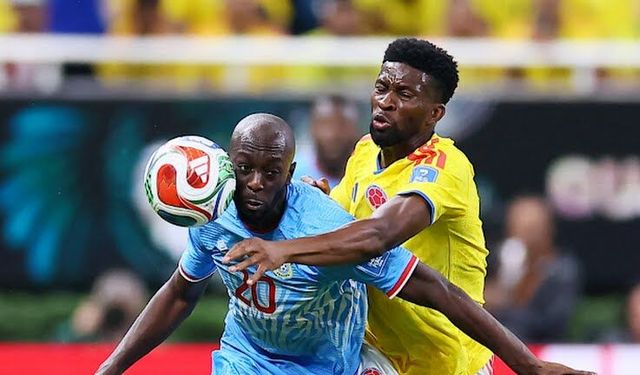 Kolombiya Munoz'un golüyle Demokratik Kongo'yu 1-0 yendi