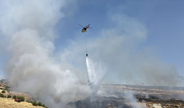 Karabük’te anız yangını: Safranbolu’da onlarca dönüm alan zarar gördü