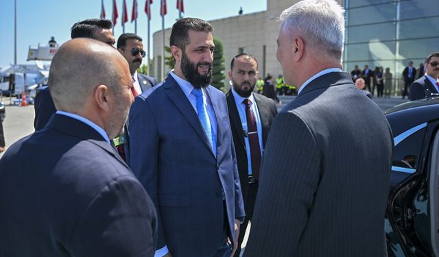 Suriye Cumhurbaşkanı Ahmed Şara, NATO Zirvesi için Ankara’da