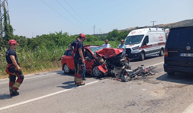 SON DAKİKA: Balıkesir Erdek’teki trafik kazasında 1 ölü, 2 yaralı