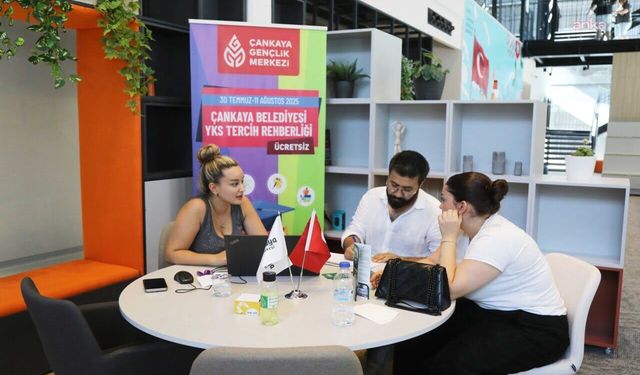 Çankaya Belediyesi’nden üniversite adaylarına ücretsiz YKS tercih danışmanlığı