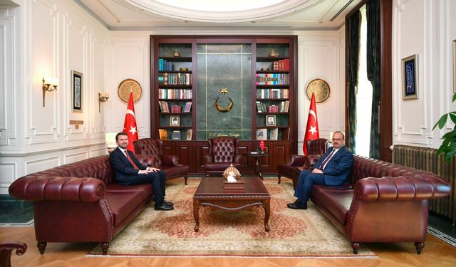 Basın İlan Kurumu Genel Müdürü Çay’dan Ankara Valisi Canbolat’a ziyaret