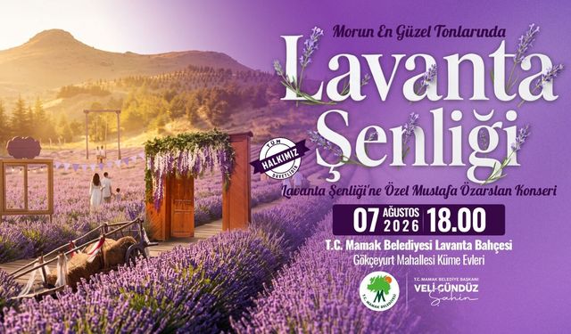 Mamak'ta Lavanta Şenliği bugün yapılacak