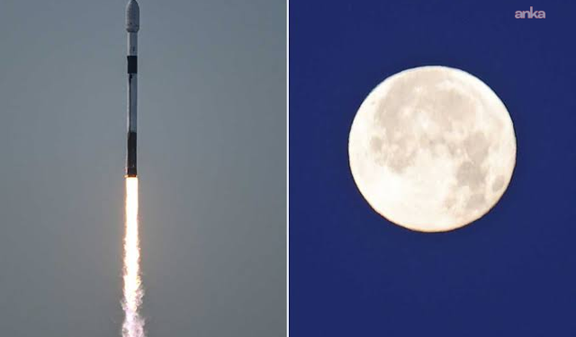SpaceX roket parçasının Ay yüzeyine kontrolsüz çarptığı tahmin ediliyor