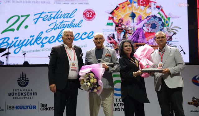27. İstanbul Büyükçekmece Kültür ve Sanat Festivali’nde onur ödülleri Selma Güneri ve Mustafa Alabora’ya verildi