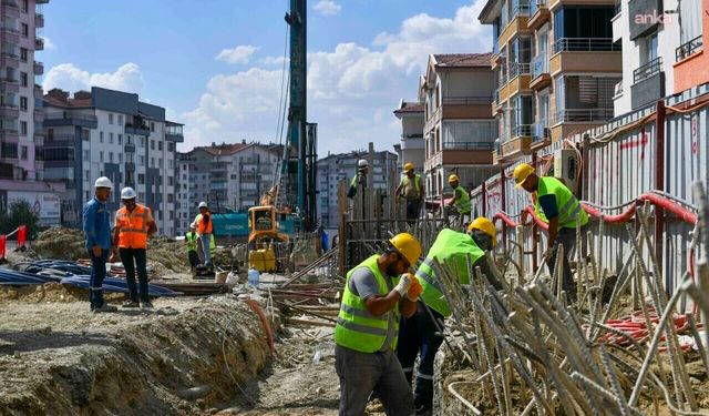 ABB Dikimevi-Natoyolu metro hattında çalışmaları sürdürüyor
