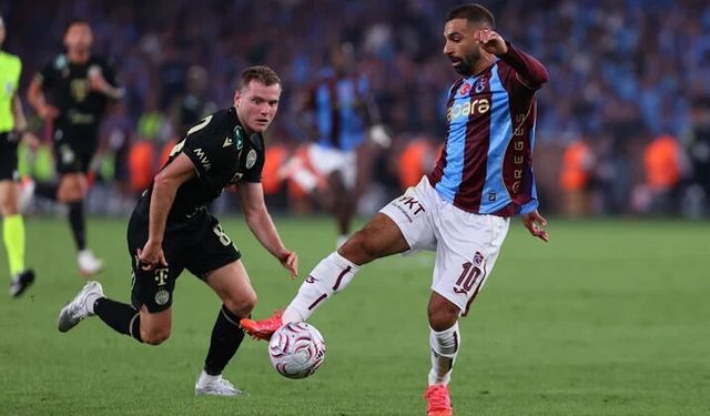 Trabzonspor, evinde Ferenvcaros’a 1-0 mağlup oldu