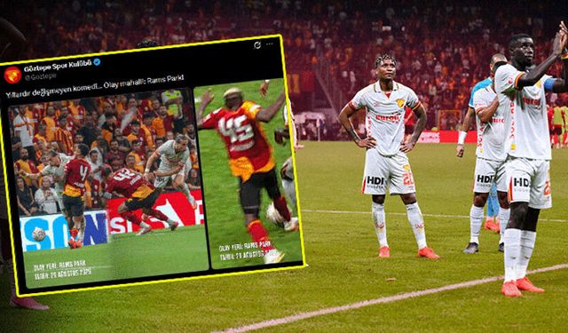Göztepe'den Galatasaray maçı sonrası hakem tepkisi: Yıllardır değişmeyen komedi